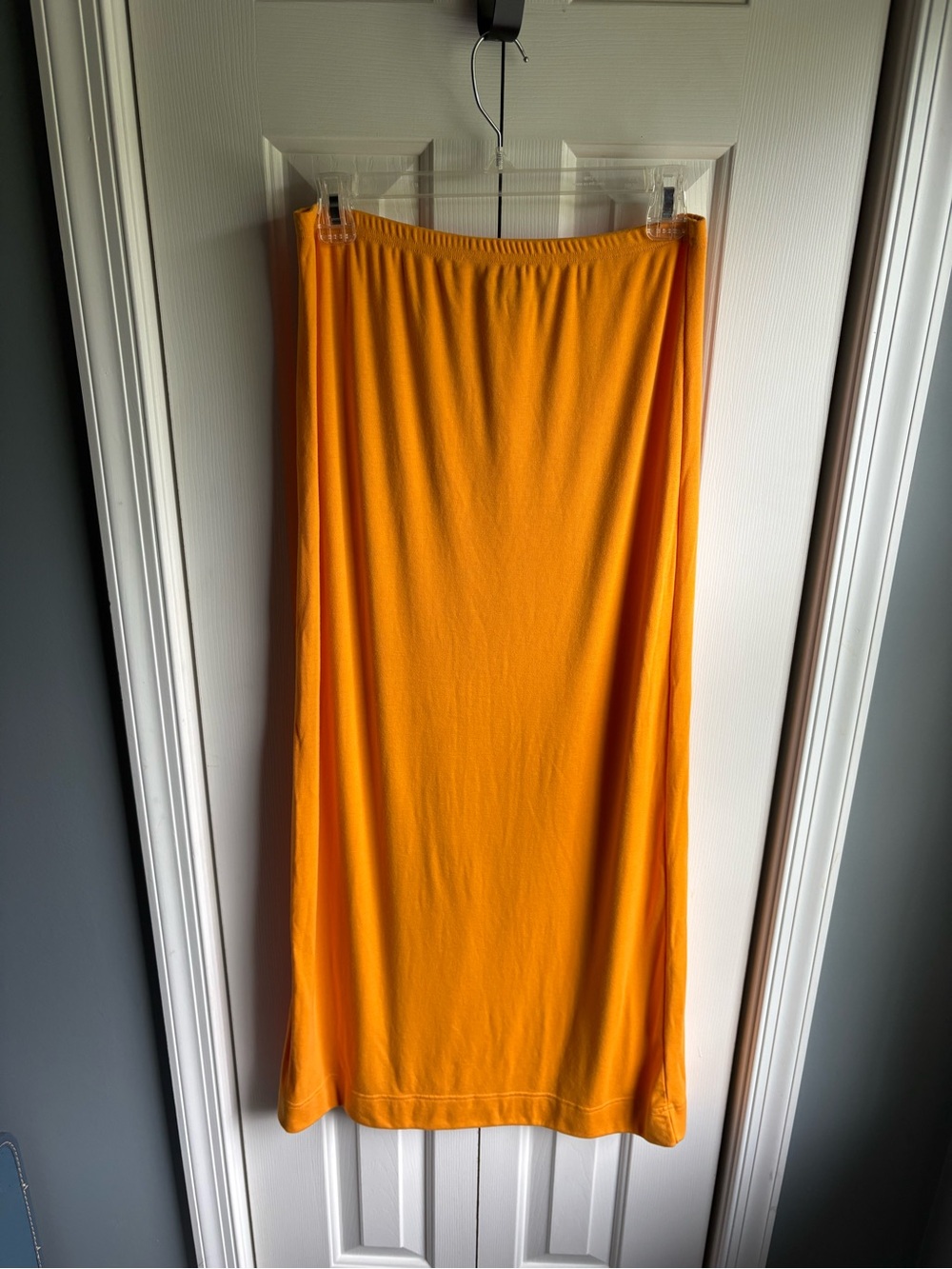 Free People Free-est Yellow Pull On Maxi Skirt Size Medium
